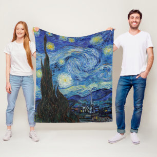 Sterrennacht Vincent van Gogh Fleece Deken
