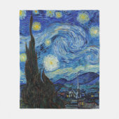 Sterrennacht Vincent van Gogh Fleece Deken (Voorkant)