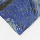 Sterrennacht Vincent van Gogh Fleece Deken (Hoek)
