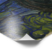 Sterrennacht Vincent Van Gogh Foto Afdruk (Hoek)