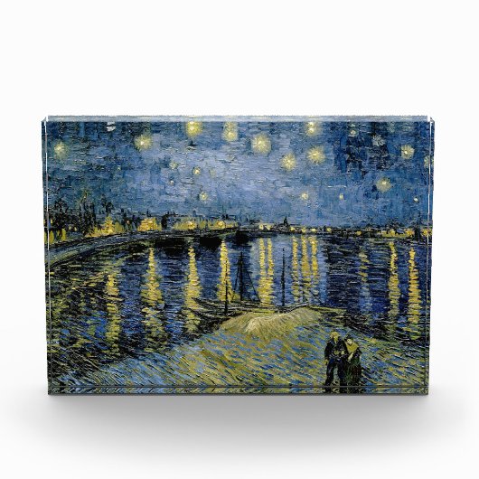 Sterrennacht Vincent van Gogh Fotoblokken (Voorkant)