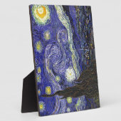 Sterrennacht, Vincent Van Gogh. Fotoplaat (Zijkant)