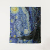 Sterrennacht Vincent van Gogh GalleryHD Fine Art Wandkleed (Voorkant)