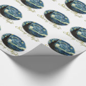 Sterrennacht, Vincent van Gogh gift Cadeaupapier (Hoek)