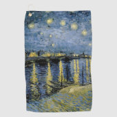 Sterrennacht Vincent van Gogh Golfhanddoek (Voorkant)