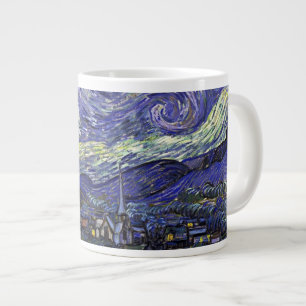 Sterrennacht, Vincent Van Gogh. Grote Koffiekop