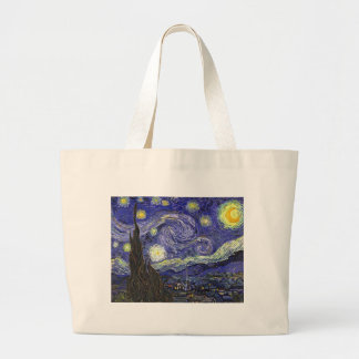 Sterrennacht, Vincent Van Gogh. Grote Tote Bag