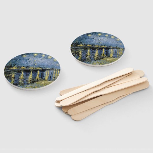 Sterrennacht Vincent van Gogh Handwaaier (Niet-gemonteerd)