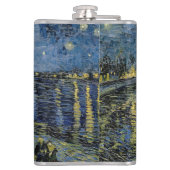Sterrennacht Vincent van Gogh Heupfles (Achterkant)