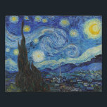 Sterrennacht Vincent van Gogh Imitatie Canvas Print<br><div class="desc">Vincent Willem van Gogh (30 maart 1853 - 29 juli 1890) was een Nederlandse post-impressionistische schilder die een van de bekendste en invloedrijkste figuren in de geschiedenis van de Westerne kunst is. In iets meer dan 10 jaar heeft hij ongeveer 2.100 kunstwerken gemaakt, waaronder ongeveer 860 olieschilderijen, waarvan het grootste...</div>