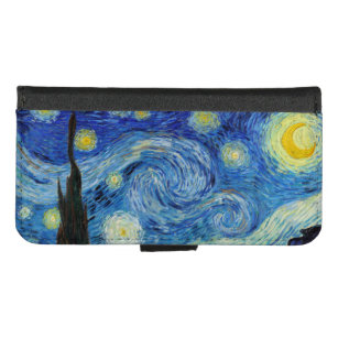 Sterrennacht Vincent van Gogh iPhone 8/7 Portemonnee Hoesje