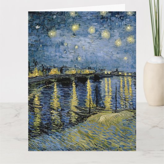 Sterrennacht Vincent van Gogh Kaart (Voorkant)