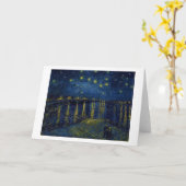 Sterrennacht Vincent van Gogh Kaart (Gele Bloem)