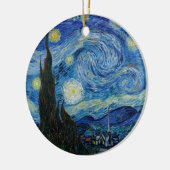 Sterrennacht | Vincent van Gogh Keramisch Ornament (Links)