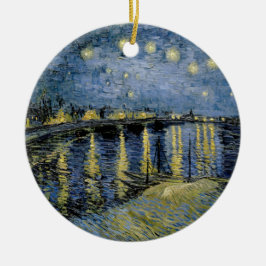 Sterrennacht Vincent van Gogh Keramisch Ornament