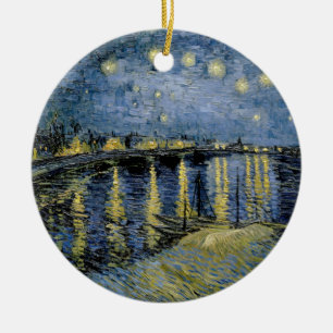 Sterrennacht Vincent van Gogh Keramisch Ornament