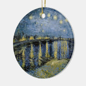 Sterrennacht Vincent van Gogh Keramisch Ornament (Links)