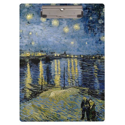 Sterrennacht Vincent van Gogh Klembord (Voorkant)