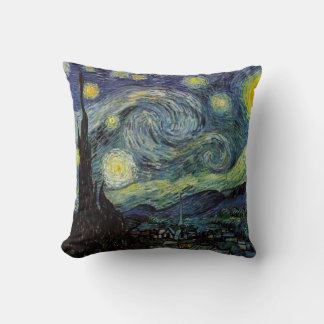Sterrennacht, Vincent Van Gogh. Kussen