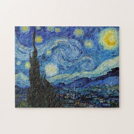 Sterrennacht Vincent van Gogh Legpuzzel (Horizontaal)