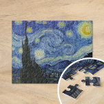 Sterrennacht | Vincent Van Gogh Legpuzzel<br><div class="desc">Sterrennacht (1889) van de Nederlandse kunstenaar Vincent Van Gogh. Origineel kunstwerk is een olie op doek die een energieke post-impressionistische nachtelijke hemel in huiden van blauw en geel weergeeft. Gebruik de ontwerphulpmiddelen om douanetekst toe te voegen of het afbeelding te personaliseren.</div>
