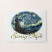 Sterrennacht, Vincent Van Gogh. Legpuzzel (Horizontaal)