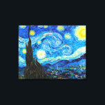 Sterrennacht Vincent Van Gogh levendig schilderij Canvas Afdruk<br><div class="desc">Sterrennacht Vincent Van Gogh schilderend schilderij Canvas Print</div>