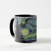Sterrennacht Vincent van Gogh Mok (Voorkant links)