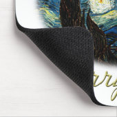 Sterrennacht, Vincent Van Gogh. Muismat (Hoek)