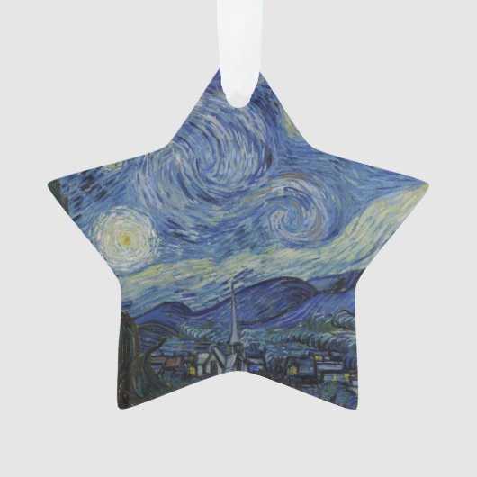 Sterrennacht Vincent van Gogh Ornament (voorkant)