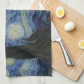 Sterrennacht Vincent van Gogh Painting Theedoek (Quarter Fold)