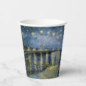 Sterrennacht Vincent van Gogh Papieren Bekers (Voorkant)