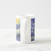 Sterrennacht, Vincent Van Gogh. Porselein Kop (Achterkant)