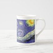 Sterrennacht, Vincent Van Gogh. Porselein Kop (Rechts)