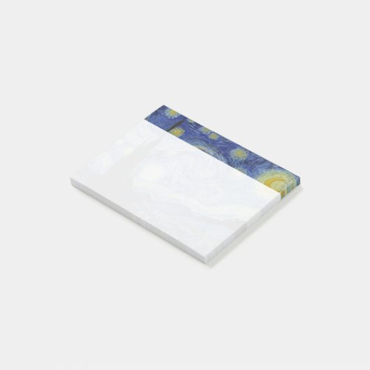 Sterrennacht Vincent van Gogh Post-it® Notes (Schuin)