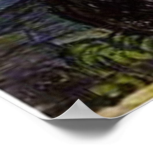 Sterrennacht Vincent van Gogh Poster (Hoek)