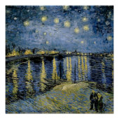 Sterrennacht Vincent van Gogh Poster (Voorkant)