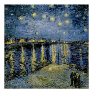 Sterrennacht Vincent van Gogh Poster
