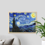 Sterrennacht Vincent van Gogh Poster<br><div class="desc">Poster van de Sterrennacht schilderij van Vincent van Gogh</div>