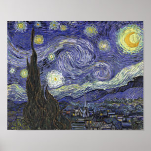 Sterrennacht - Vincent van Gogh Poster