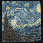 Sterrennacht Vincent Van Gogh Servet<br><div class="desc">Vincent van Gogh Sterrennacht Beeldende Kunst</div>