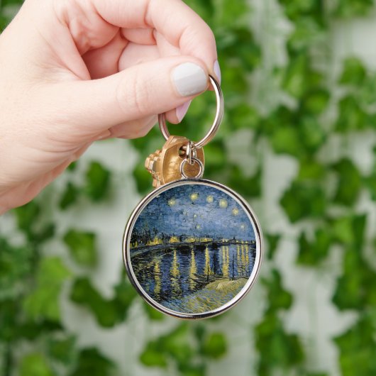 Sterrennacht Vincent van Gogh Sleutelhanger (Hand)