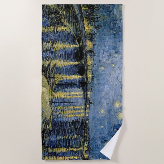 Sterrennacht Vincent van Gogh Strandlaken (Voorkant)