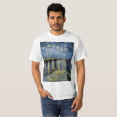 Sterrennacht Vincent van Gogh T-shirt (Voorkant volledig)