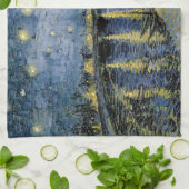 Sterrennacht Vincent van Gogh Theedoek (Gevouwen)