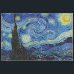 Sterrennacht Vincent van Gogh Tissuepapier<br><div class="desc">Vincent Willem van Gogh (30 maart 1853 - 29 juli 1890) was een Nederlandse postimpressionist schilder die een van de beroemdste en invloedrijkste figuren in de geschiedenis van de Westerne kunst is. In iets meer dan 10 jaar creëerde hij ongeveer 2.100 kunstwerken, waaronder ongeveer 860 olieschilderijen, waarvan het grootste deel...</div>