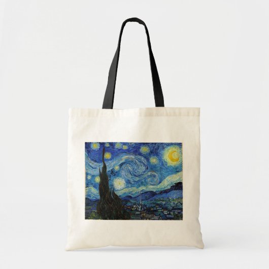 Sterrennacht Vincent van Gogh Tote Bag (Voorkant)