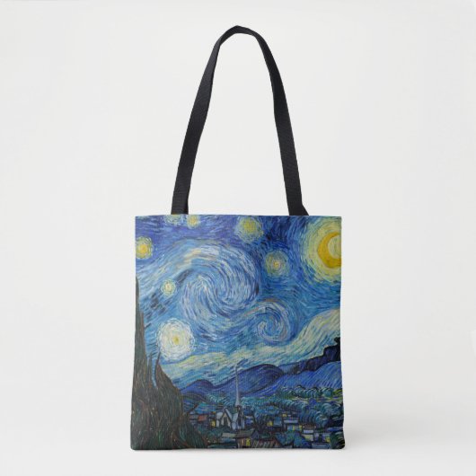Sterrennacht | Vincent van Gogh Tote Bag (Voorkant)