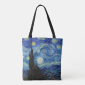 Sterrennacht Vincent van Gogh Tote Bag (Achterkant)