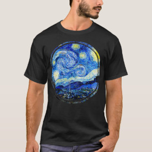 Sterrennacht Vincent Van Gogh voor de stijlvolle  T-shirt